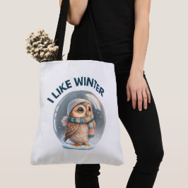 Bolso De Tela Tote Bag I like winter