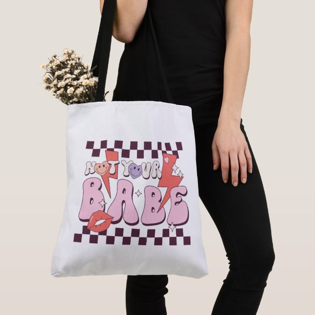Bolso De Tela Tote Bag I Valentines Day (Detalle)
