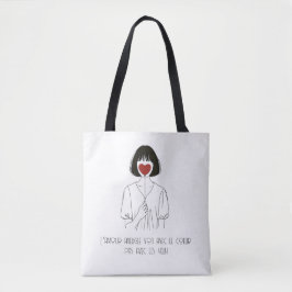 Bolso De Tela Tote bag “L’Amour Aveugle”