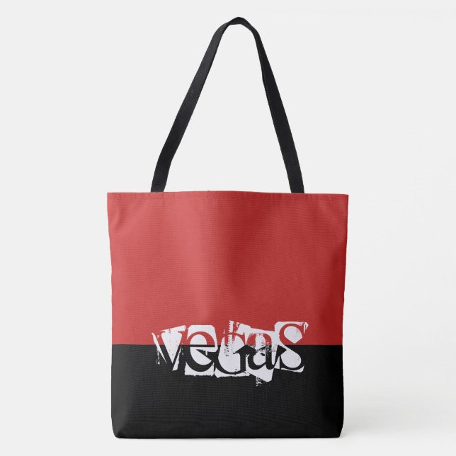 Bolso De Tela Tote Bag-Large Vegas (Anverso)