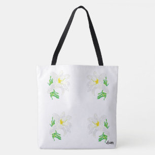 Bolso De Tela Tote Bag Lilly