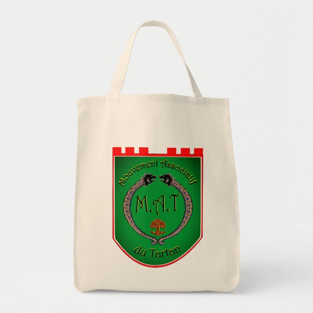 Bolso De Tela tote bag M.A.T. (Frente)