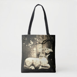 Bolso De Tela Tote Bag Marble Horse Design