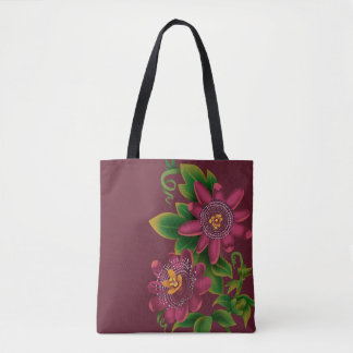 Bolso De Tela Tote Bag Passion Fruit Illustration