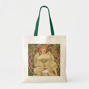 Bolso De Tela Tote Bag, Poster de café de época