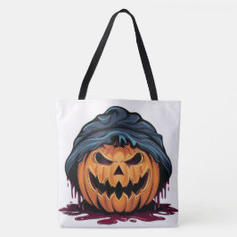 Bolso De Tela Tote Bag Pumpkin Halloween Séris 7 13