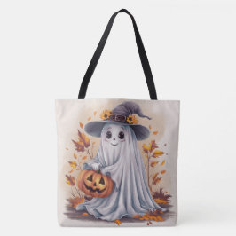 Bolso De Tela Tote Bag Pumpkin Halloween Séris 7 20
