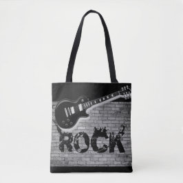 Bolso De Tela tote bag que rocas música