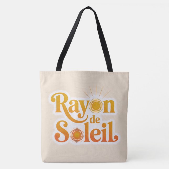 Bolso De Tela Tote Bag Rayon de soleil (Anverso)