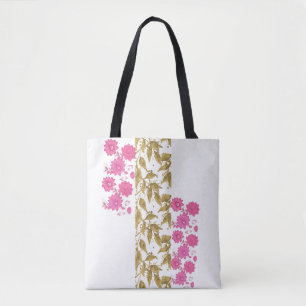Bolso De Tela Tote bag se traduce como "bolsa de mano" o simplem