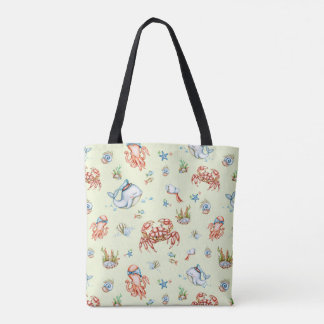 Bolso De Tela Tote Bag Sea Breeze Cuties