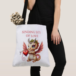 Bolso De Tela Tote Bag Sending Lots of Love