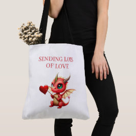Bolso De Tela Tote Bag Sending Lots of Love