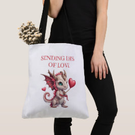 Bolso De Tela Tote Bag Sending Lots of Love