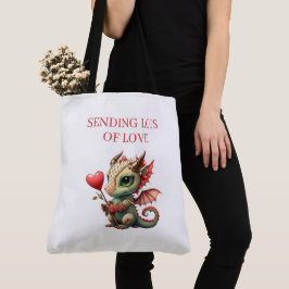 Bolso De Tela Tote Bag Sending Lots of Love