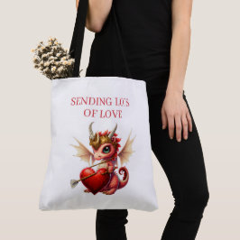 Bolso De Tela Tote Bag Sending Lots of Love
