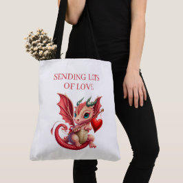 Bolso De Tela Tote Bag Sending Lots of Love