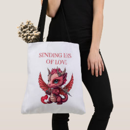 Bolso De Tela Tote Bag Sending Lots of Love