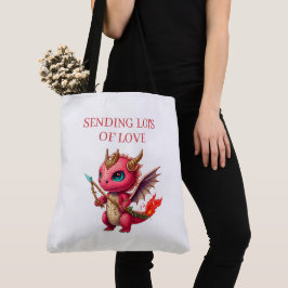 Bolso De Tela Tote Bag Sending Lots of Love