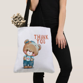 Bolso De Tela Tote Bag Thank you