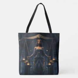 Bolso De Tela Tote Bag The Starry Libra