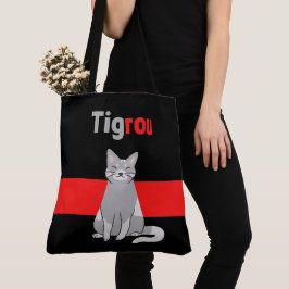Bolso De Tela Tote Bag Tigrou