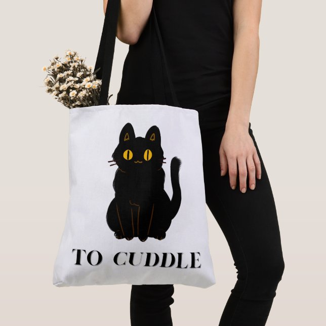 Bolso De Tela Tote Bag to cuddle (Detalle)