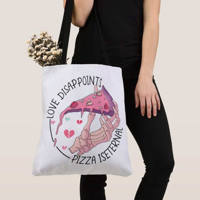 Bolso De Tela Tote Bag Valentines Day (Detalle)