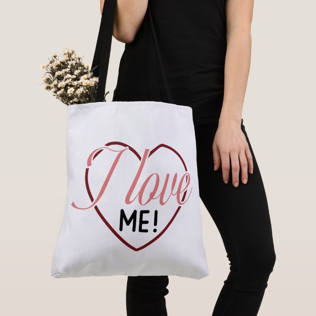 Bolso De Tela Tote Bag Valentines Day (Detalle)