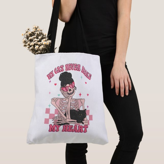 Bolso De Tela Tote Bag Valentines Day (Detalle)