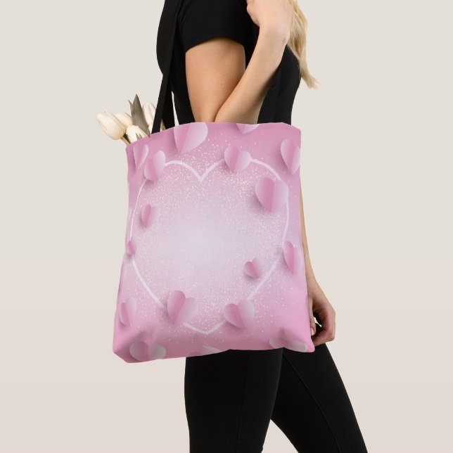 Bolso De Tela Tote Bag Valentines Day (Detalle)