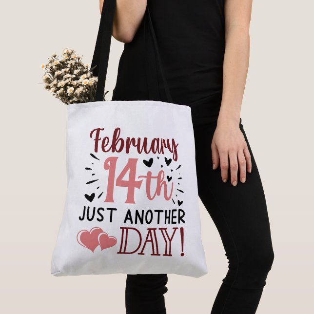 Bolso De Tela Tote Bag Valentines Day (Detalle)
