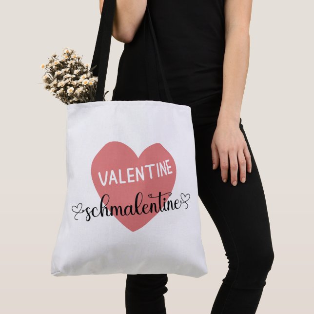 Bolso De Tela Tote Bag Valentines Day (Detalle)