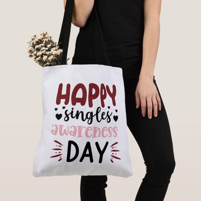Bolso De Tela Tote Bag Valentines Day (Detalle)