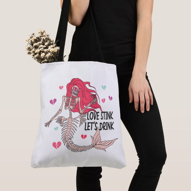 Bolso De Tela Tote Bag Valentines Day (Detalle)