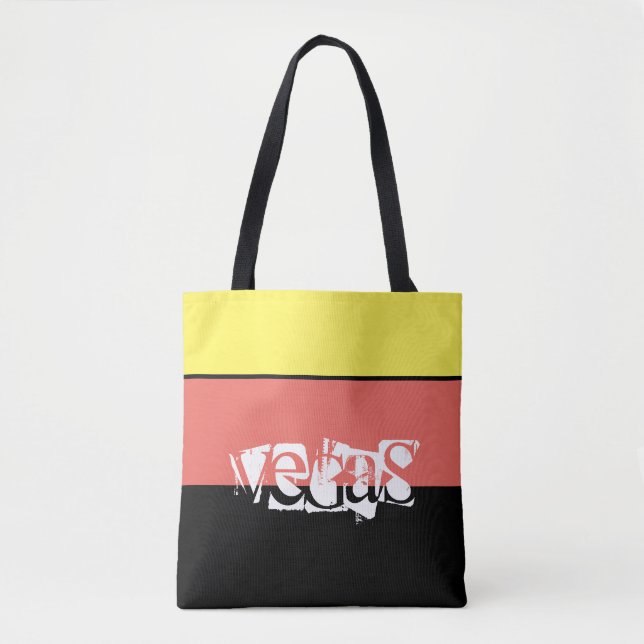 Bolso De Tela Tote Bag-Vegas (Anverso)