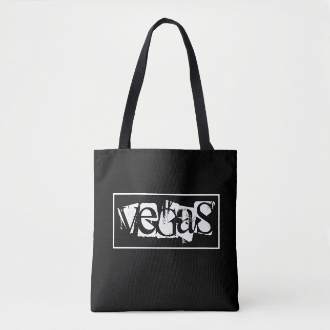 Bolso De Tela Tote Bag-Vegas (Anverso)