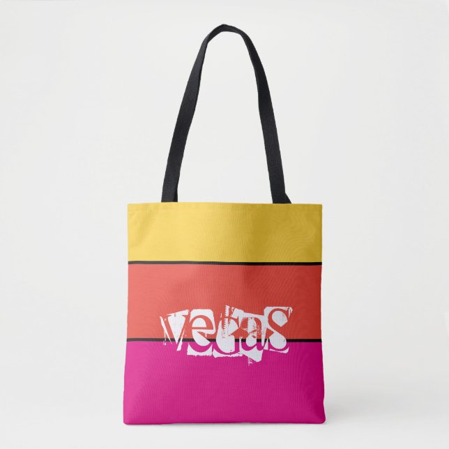Bolso De Tela Tote Bag-Vegas (Anverso)