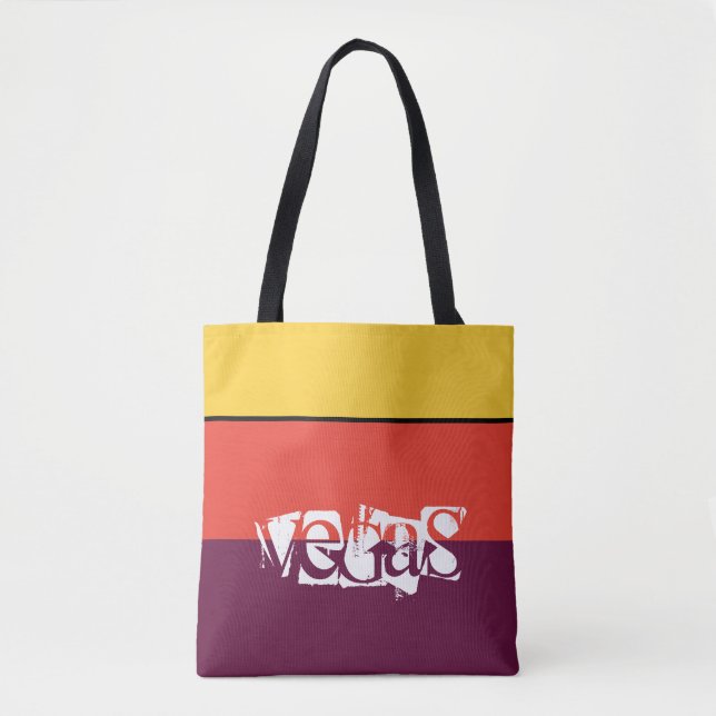 Bolso De Tela Tote Bag-Vegas (Anverso)