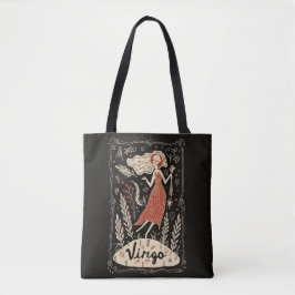 Bolso De Tela Tote Bag Virgo Celestial Zodiac Art