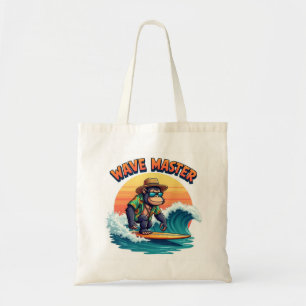 Bolso De Tela Tote Bag 🦍 Wave Master Gorilla Surf Style
