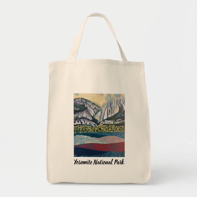 Bolso De Tela Tote Bag: Yosemite National Park (Frente)
