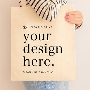 Bolso De Tela Tote Bag Your Design Upload