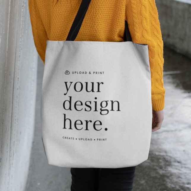 Bolso De Tela Tote Bag Your Design Upload (Subido por el creador)