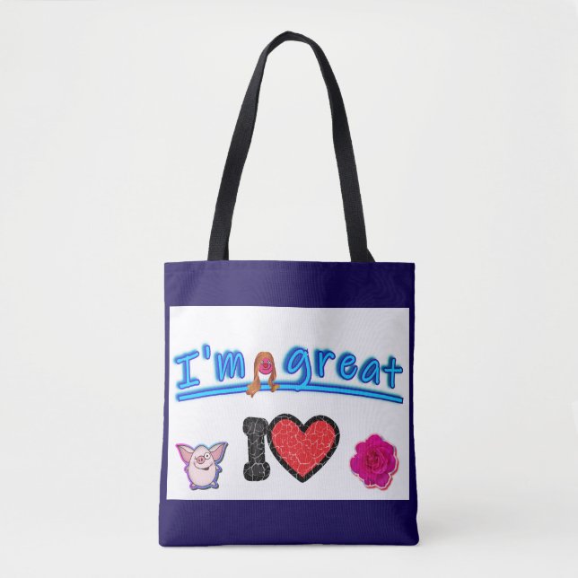 Bolso De Tela Tote Bags (Anverso)