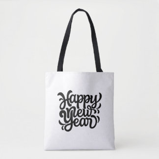 Bolso De Tela Tote Bags Happy Año Nuevo