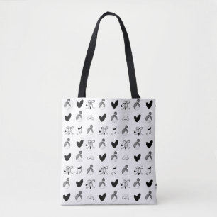 Bolso De Tela Tote Ballerina