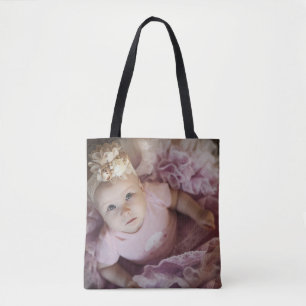 Bolso De Tela Tote Ballerina Baby Canvas