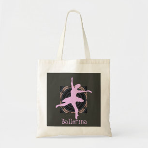 Bolso De Tela Tote Ballerina Design 1