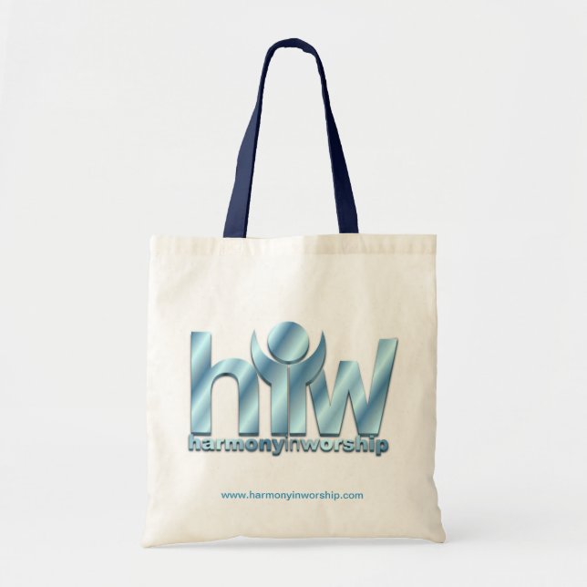 Bolso De Tela Tote básico de HiW (Frente)